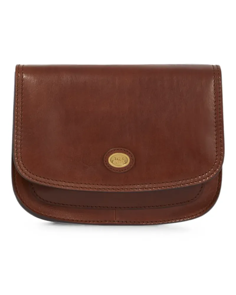 The Bridge Schultertasche aus Leder - Braun Braun
