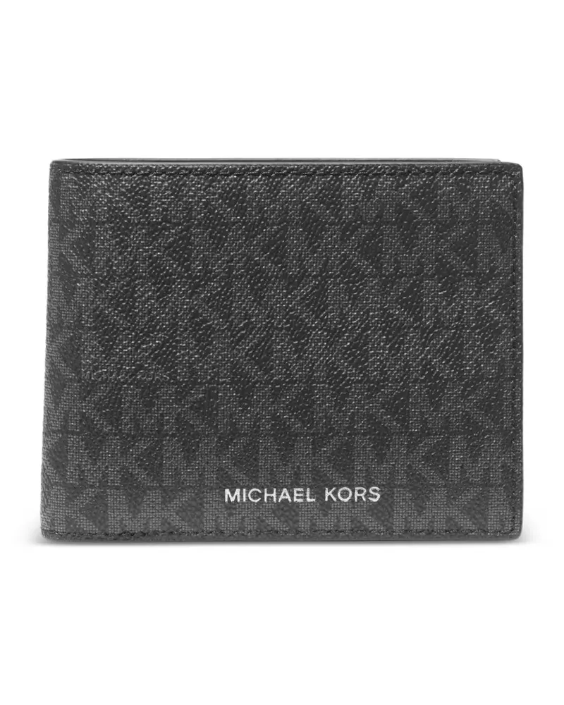 Michael Kors Harrison Portemonnaie mit Koffer - Schwarz Schwarz