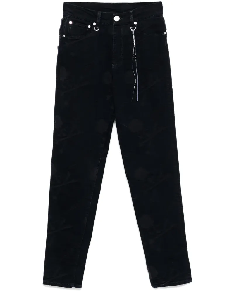 Mastermind World Jeans mit Monogramm - Schwarz Schwarz