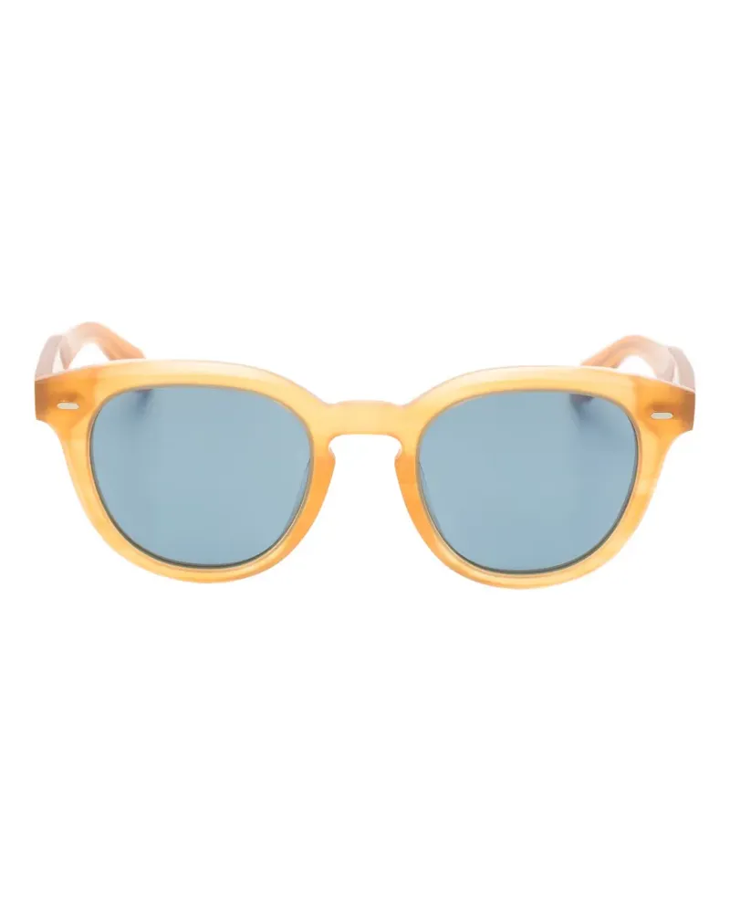 Oliver Peoples round-frame sunglasses - Braun Braun