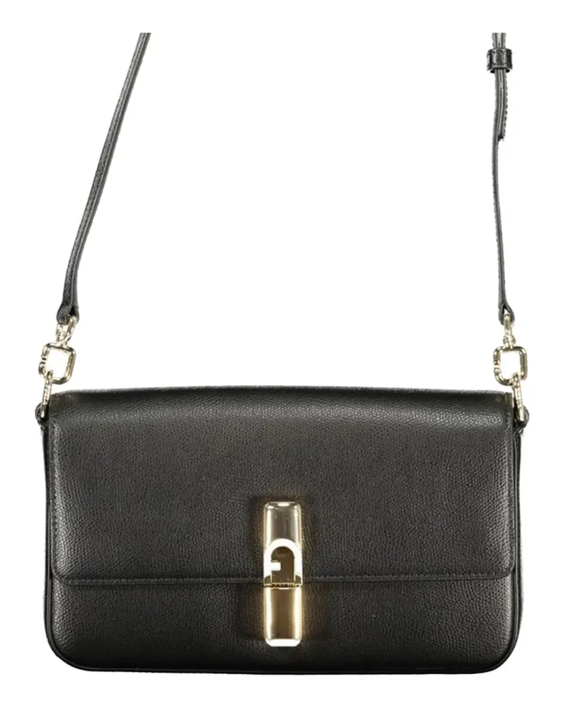 Furla small Iride corssbody bag - Schwarz Schwarz