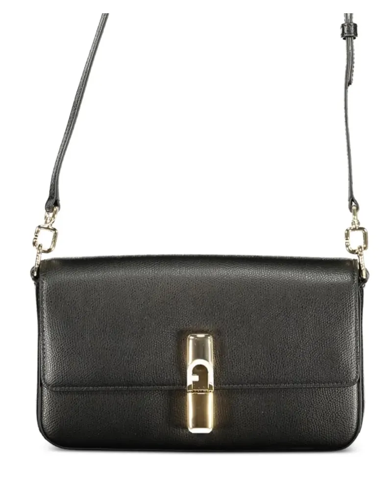 Furla small Iride corssbody bag - Schwarz Schwarz