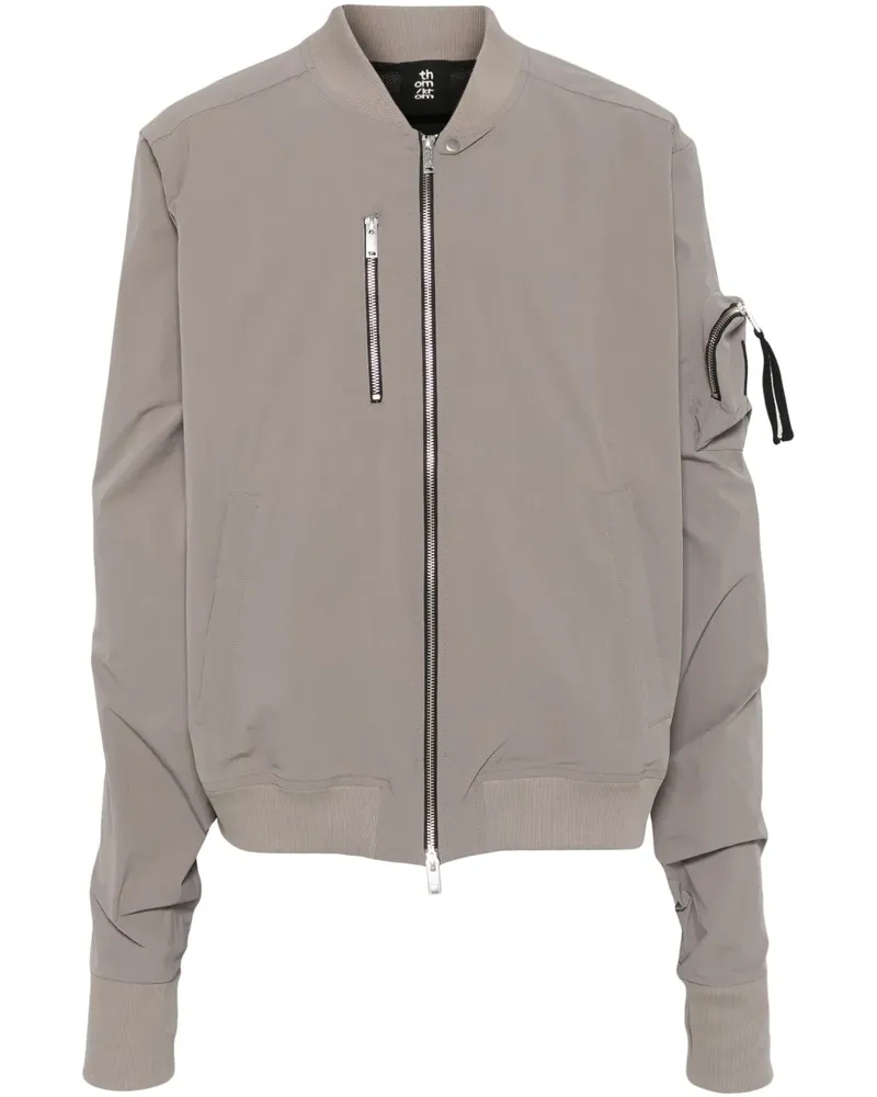 THOM KROM Ripstop-Bomberjacke - Grau Grau