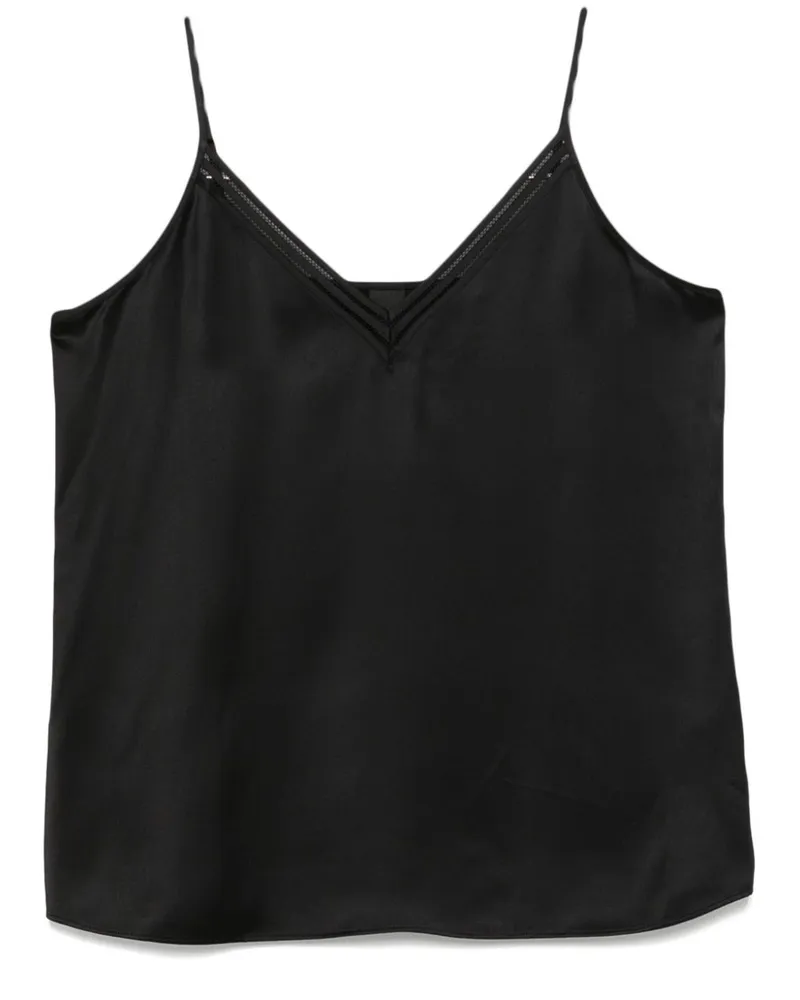 HUGO BOSS Camisole-Top mit Spitze - Schwarz Schwarz
