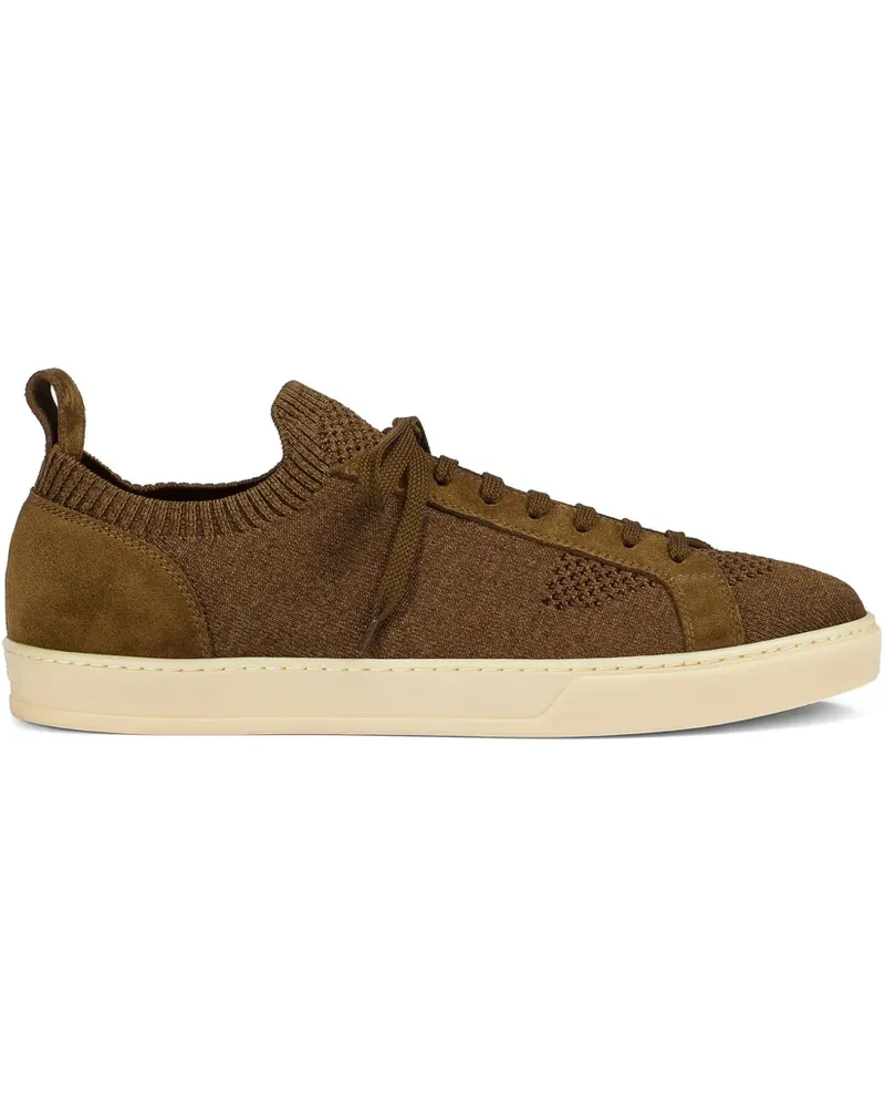 Doucal´s Sneakers mit Schnürung - Braun Braun