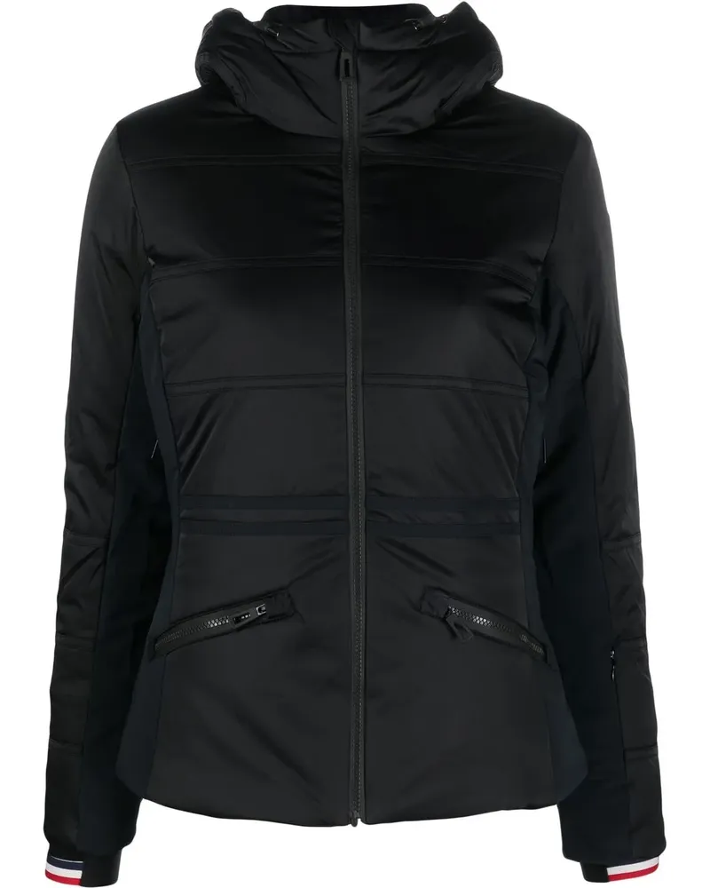 Rossignol Daunenjacke mit Faux Fur - Schwarz Schwarz