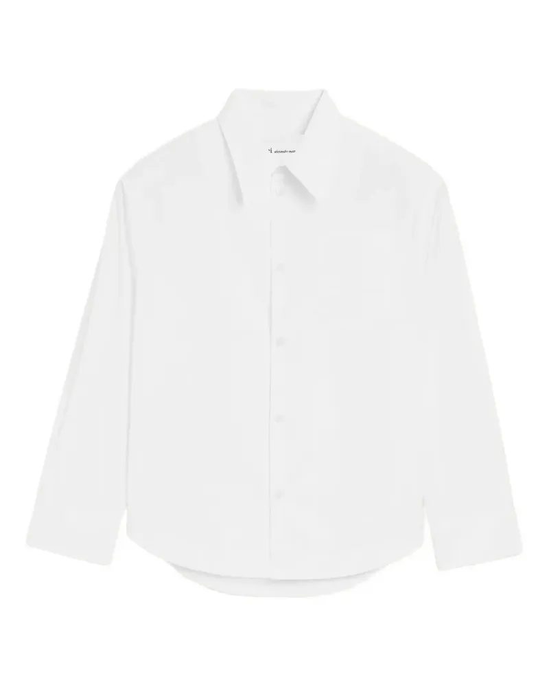 AMI Paris chest-pocket shirt - Weiß Weiß