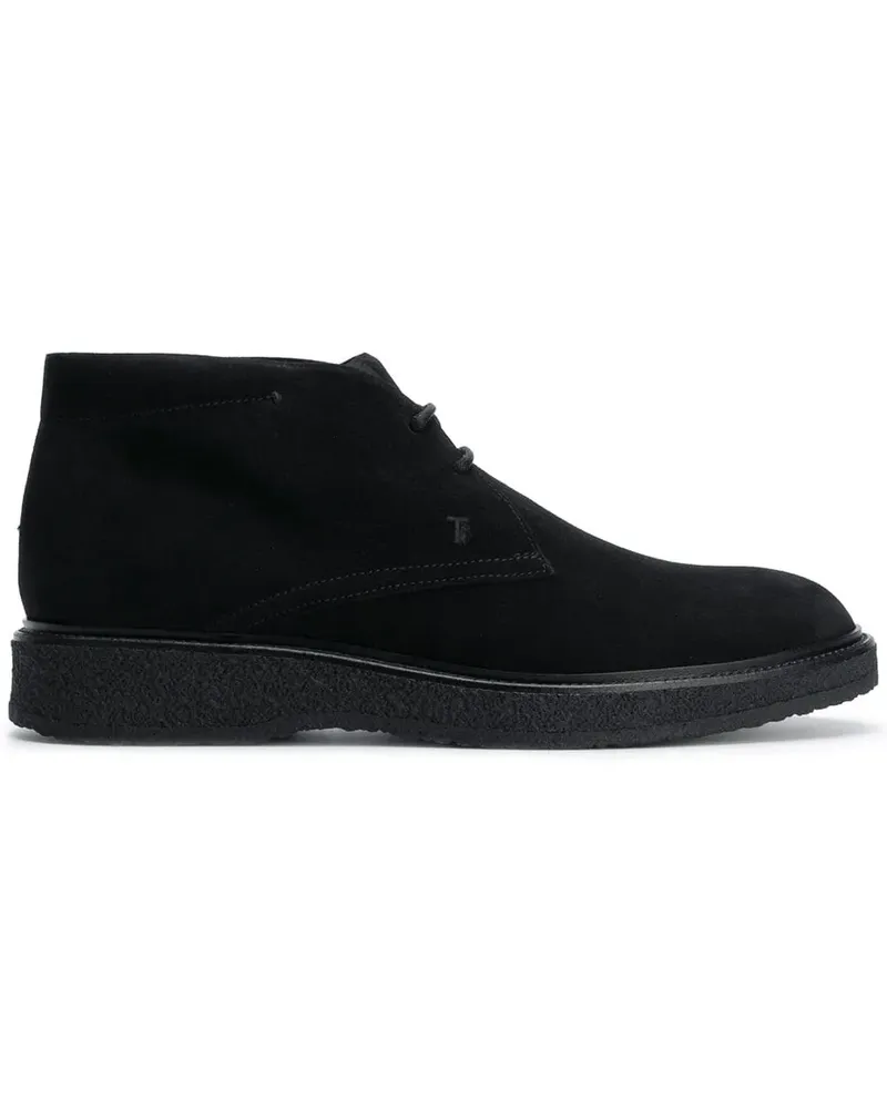 TOD'S Stiefel mit Schnürung - Schwarz Schwarz