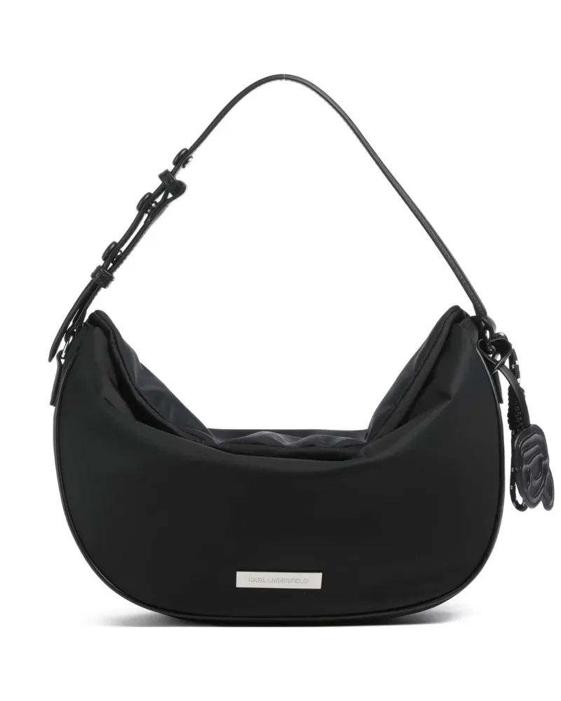 Karl Lagerfeld Ikon Schultertasche - Schwarz Schwarz