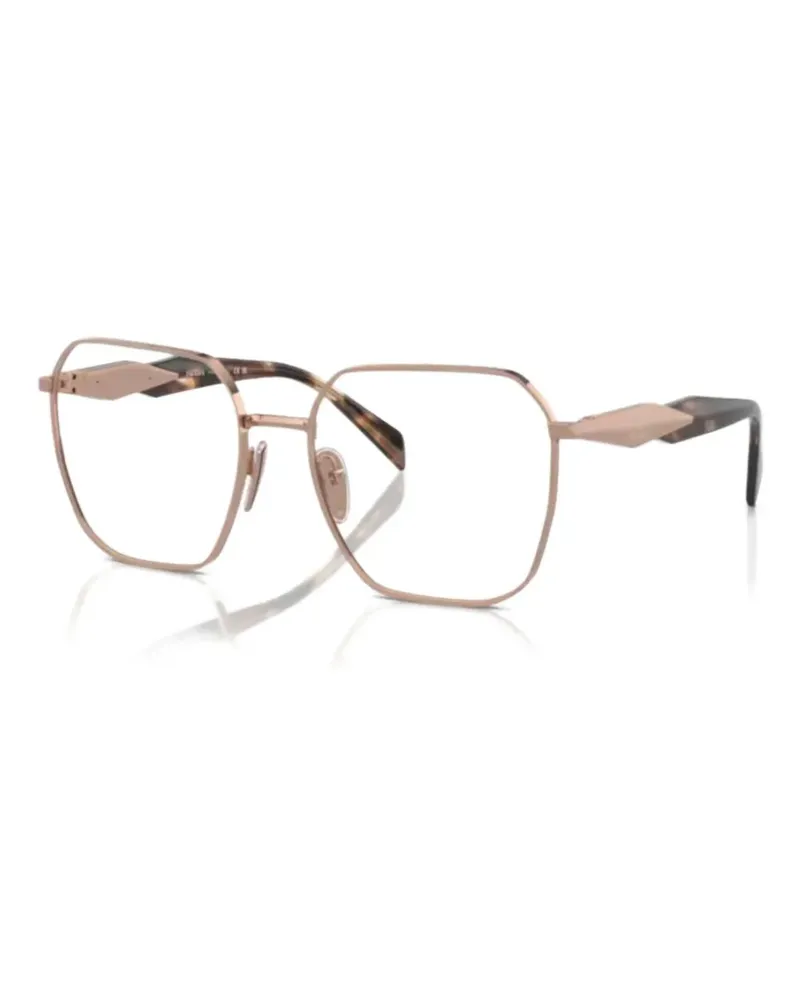 Prada Brille in Schildpattoptik - Nude Nude