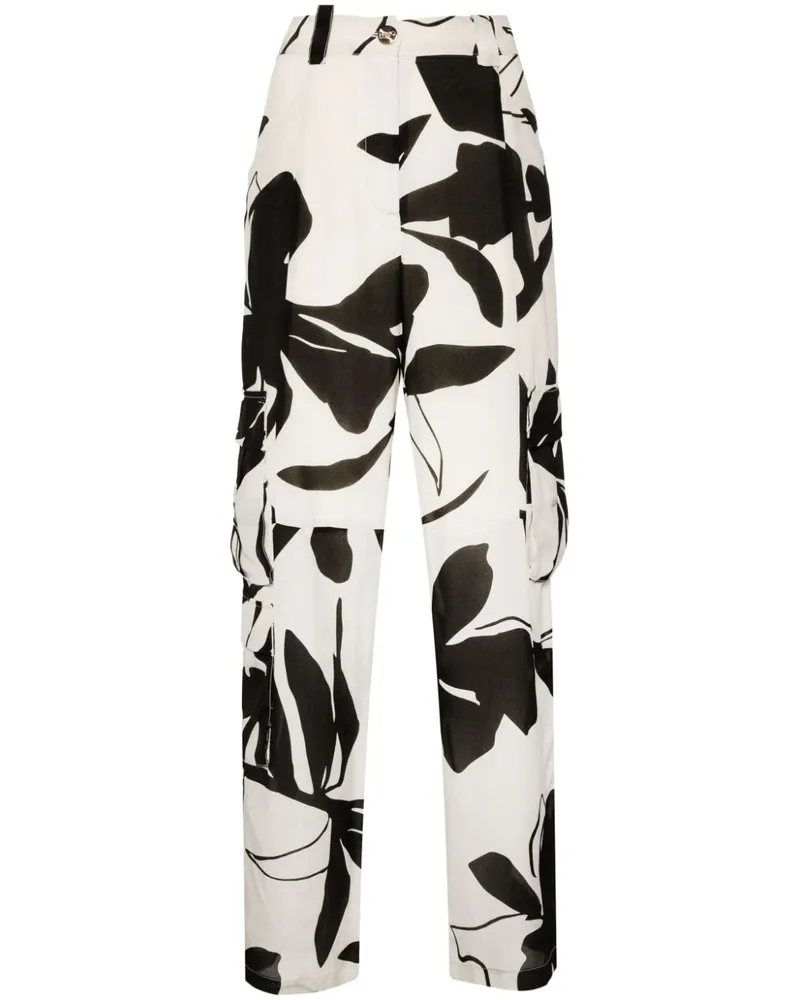 Liu Jo Hose mit abstraktem Print - Nude Nude
