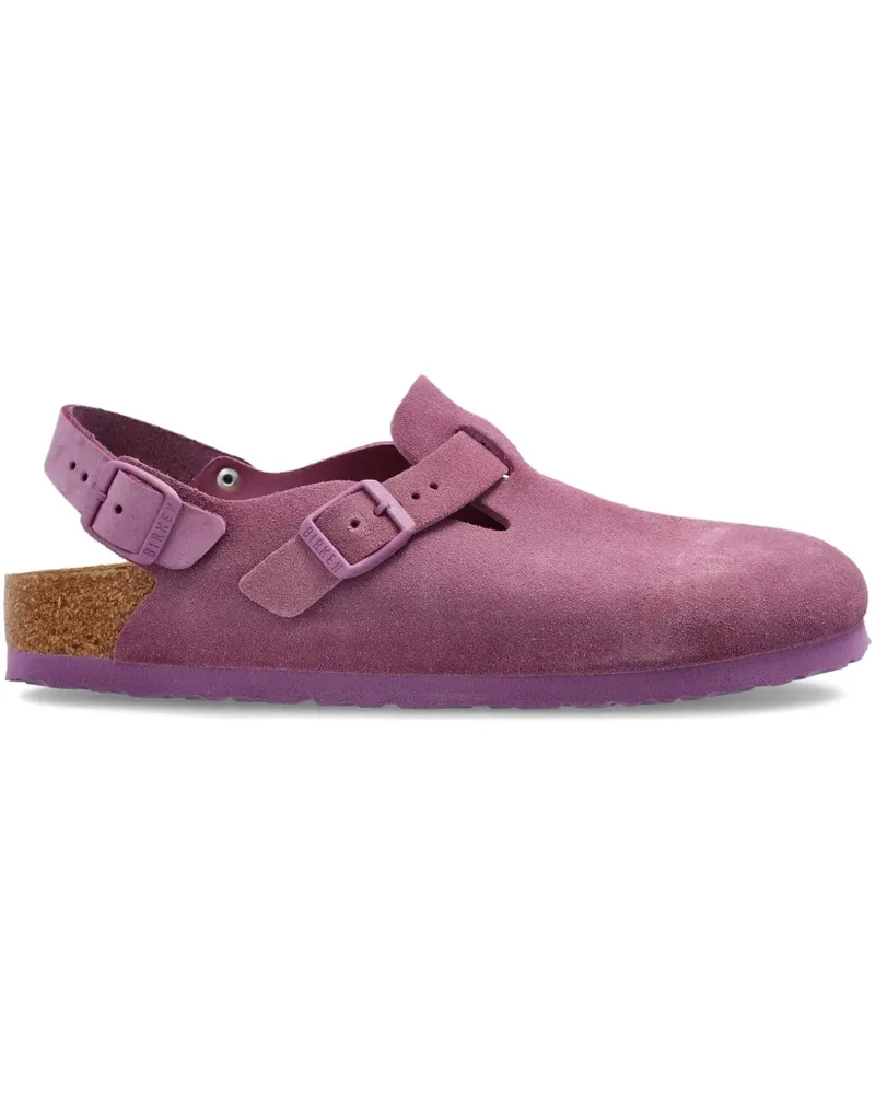 Birkenstock Tokyo suede flat pumps - Rosa Rosa