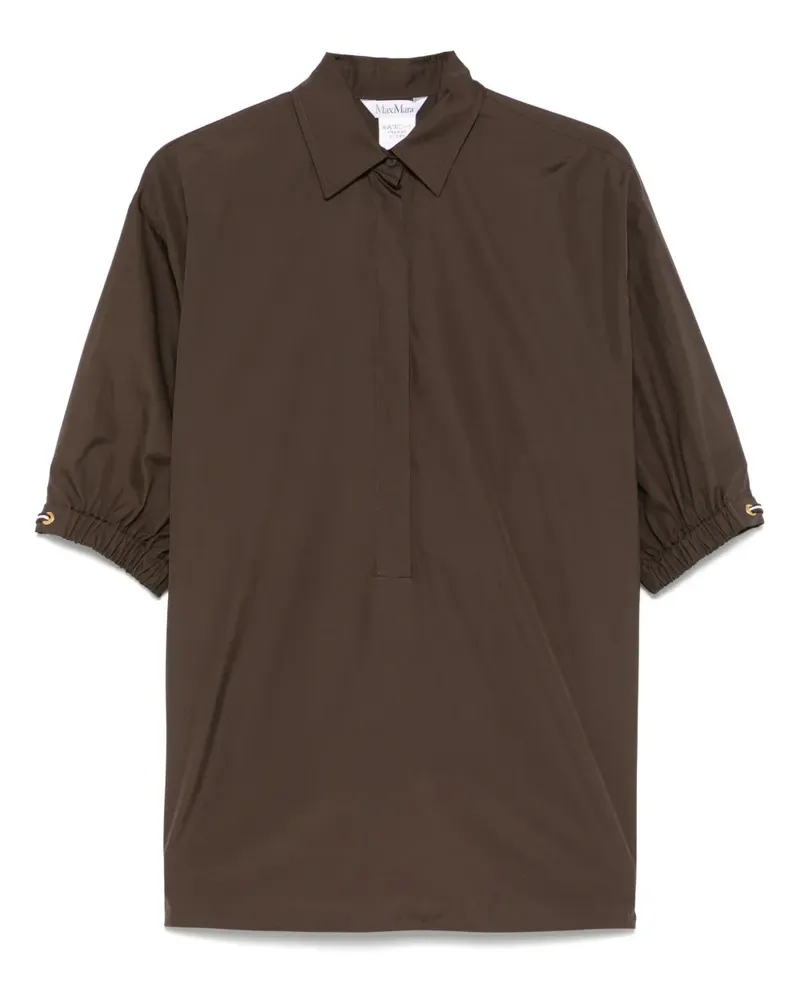 Max Mara Teano Bluse - Braun Braun