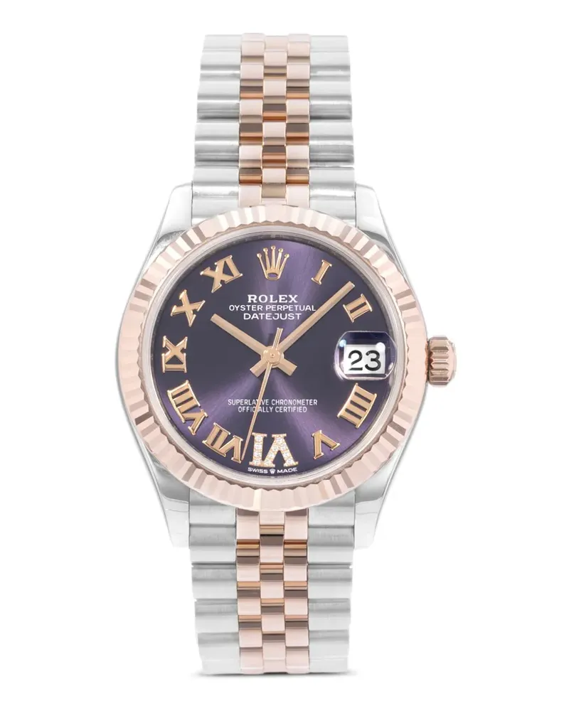 Rolex Datejust Armbanduhr 31mm - Violett Violett