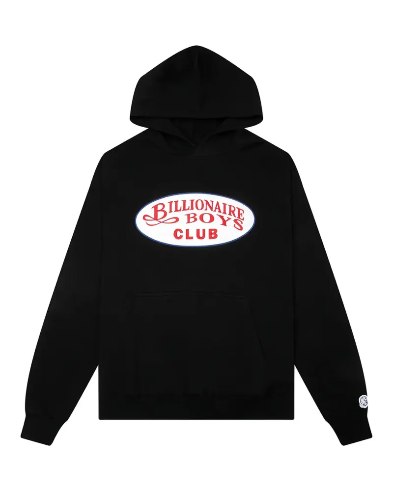 Billionaire Boys Club Club logo-print cotton hoodie - Schwarz Schwarz