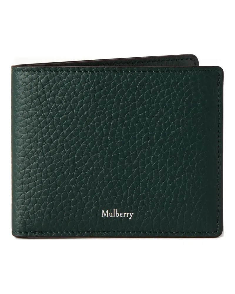 Mulberry heavy-grain leather wallet - Grün Grün