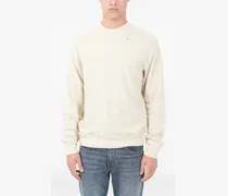 Stellina Sweatshirt mit rundem Ausschnitt - Nude