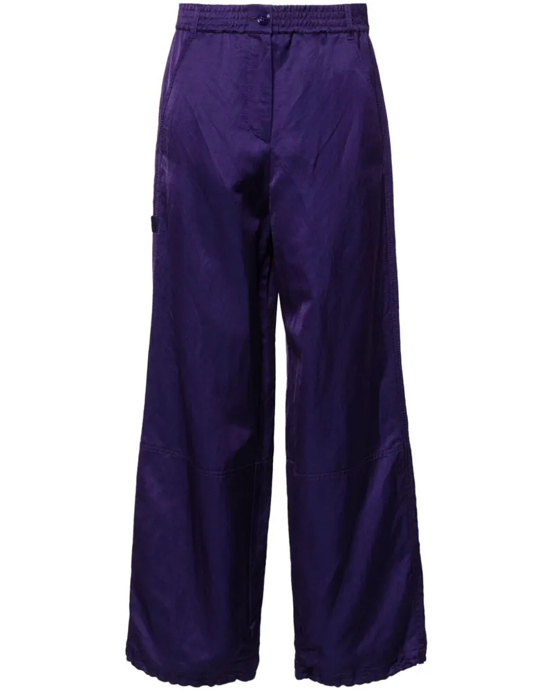Dorothee Schumacher Lockere Hose mit geradem Bein - Violett Violett