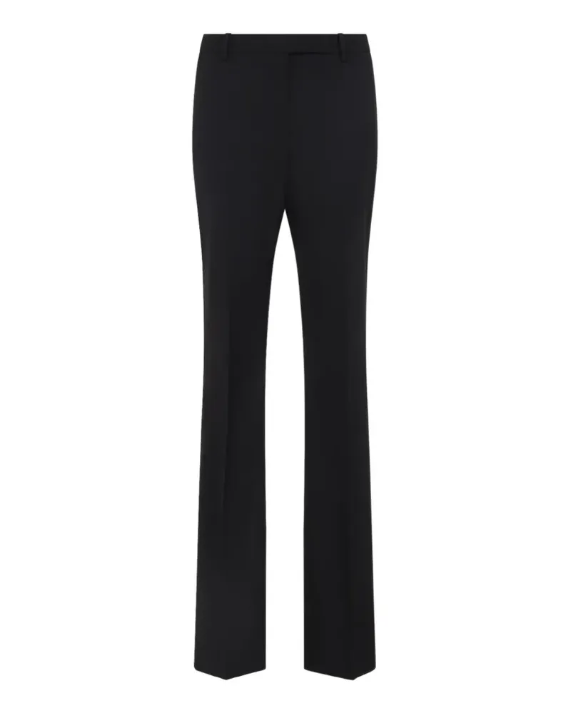 Tom Ford pressed-crease wool trousers - Schwarz Schwarz