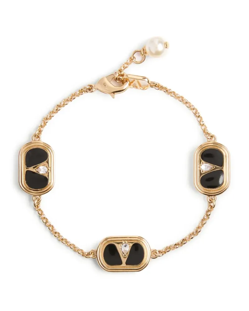 Valentino Garavani Oval Armband mit Verzierung - Gold Gold