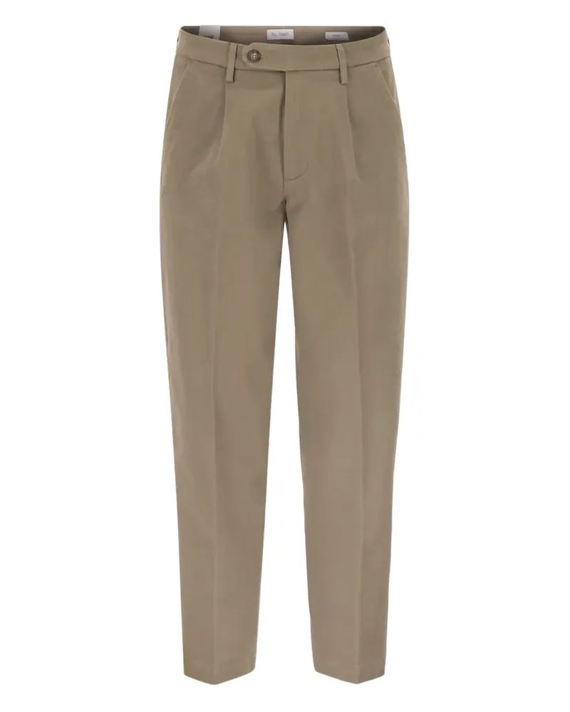 Re-HasH pleats chino trousers - Nude Nude