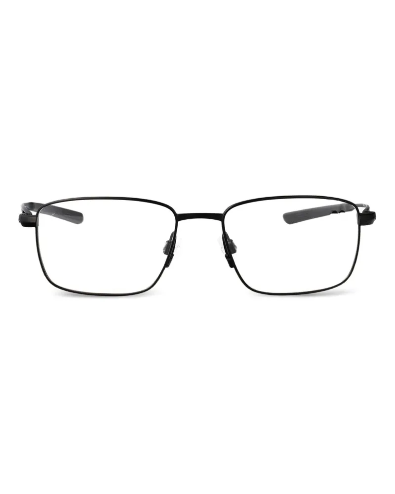 Nike 6046 Brille mit eckigem Gestell - Schwarz Schwarz