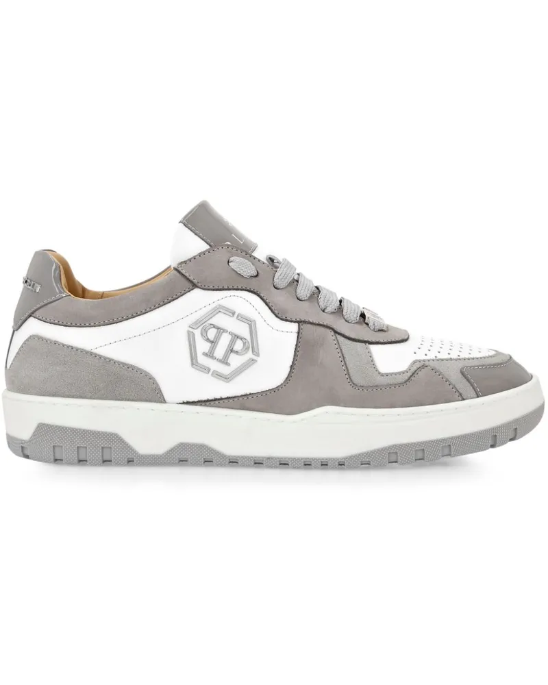 Philipp Plein Hexagon Sneakers - Weiß Weiß