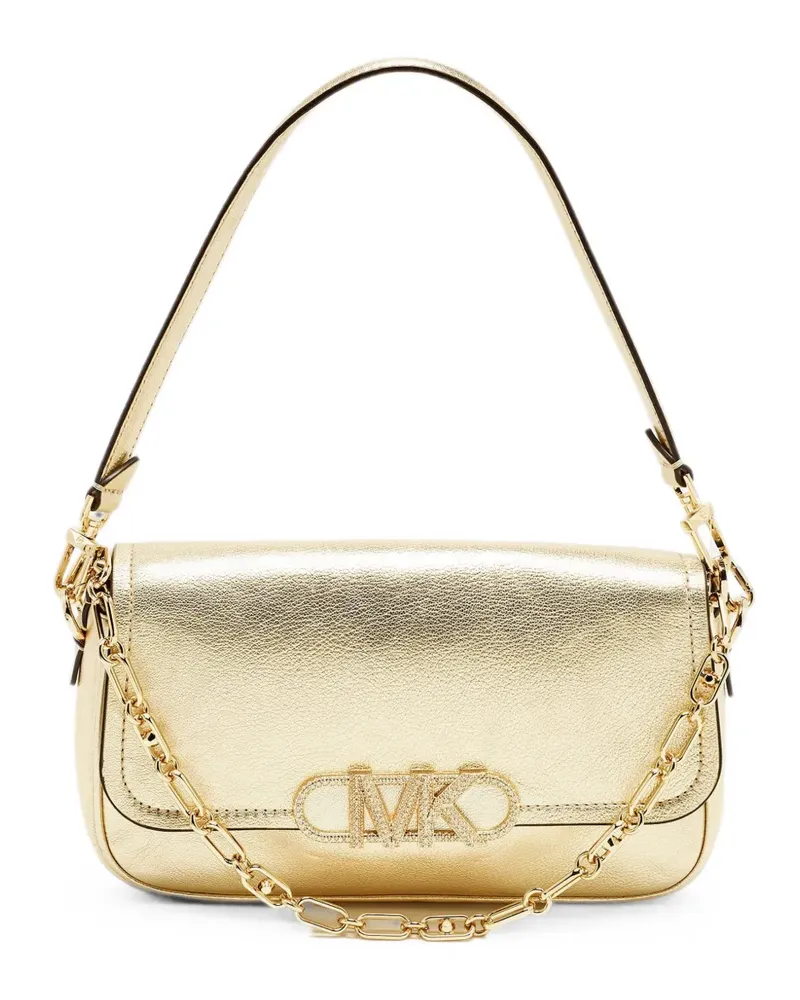 Michael Kors Parker crystal shoulder bag - Gold Gold