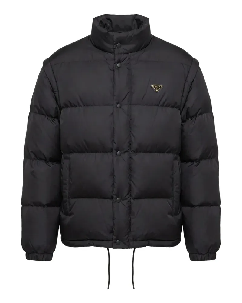 Prada Re-Nylon down jacket - Schwarz Schwarz