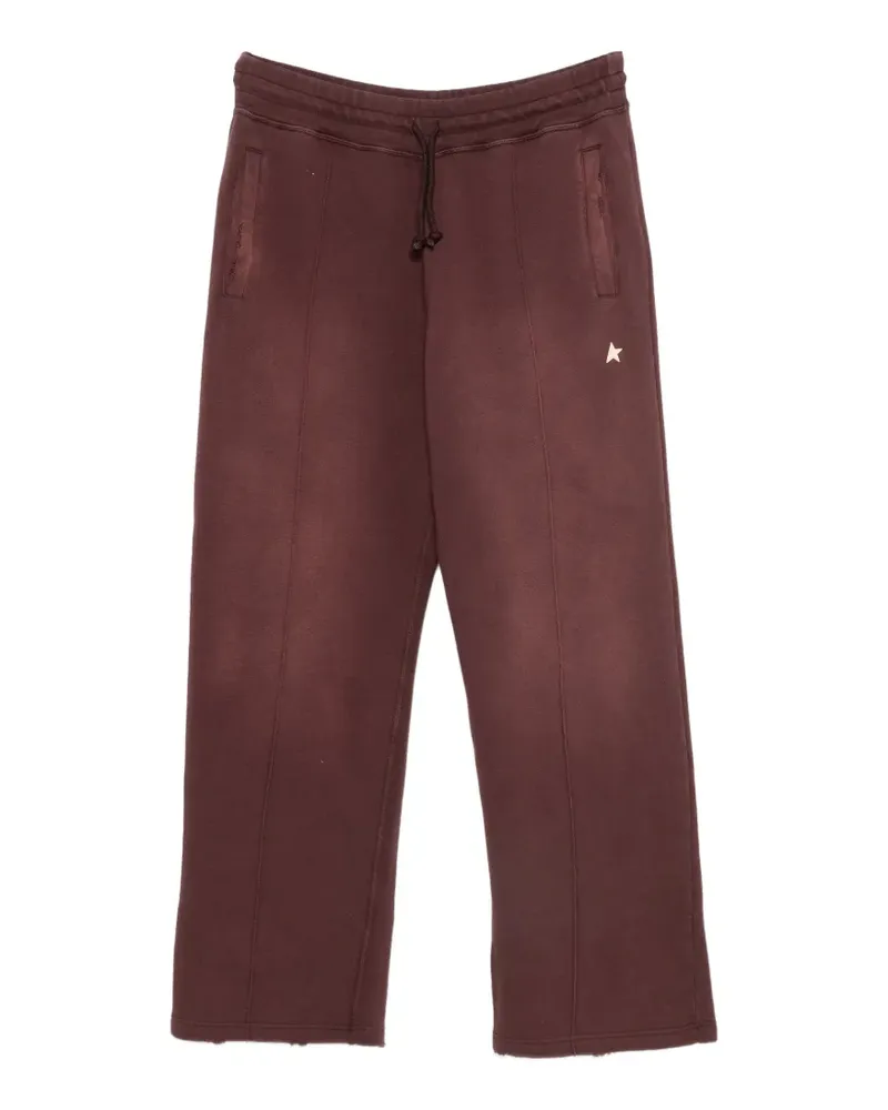 Golden Goose drawstring track pants - Rot Rot