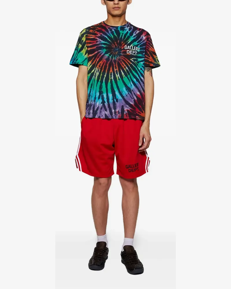 GALLERY DEPT. Tokyo Souvenir T-Shirt mit Batikmuster - Grün Grün