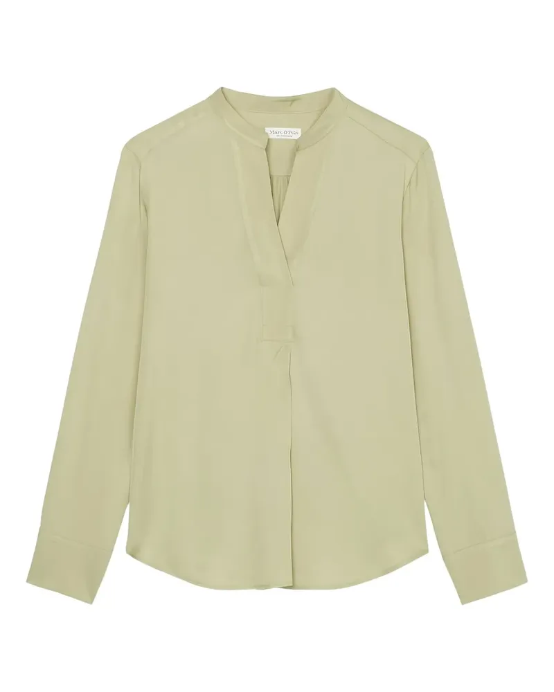 Marc O'Polo Bluse mit Knopfleiste - Grün Grün
