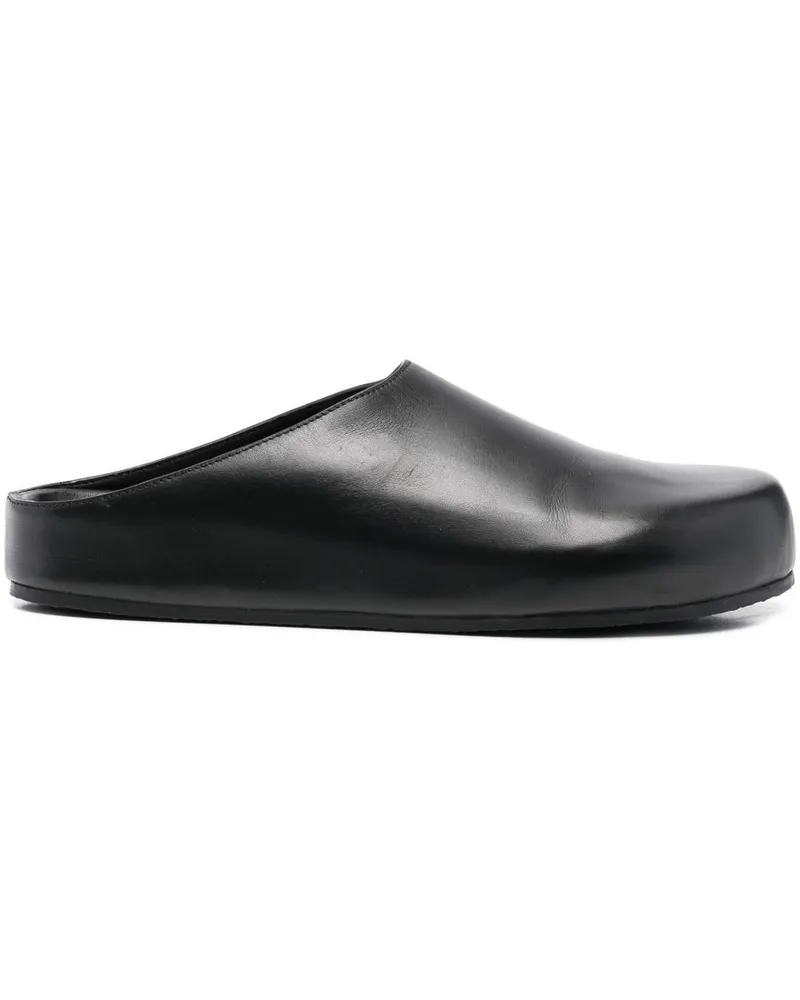 Studio Nicholson Slipper mit runder Kappe - Schwarz Schwarz