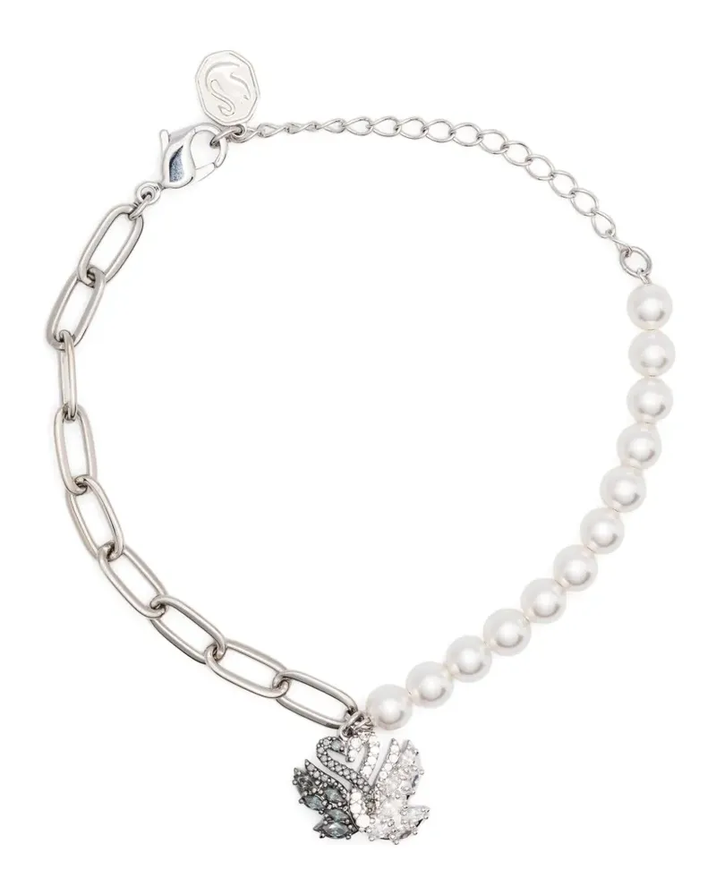 Swarovski Swan Armband - Silber Silber