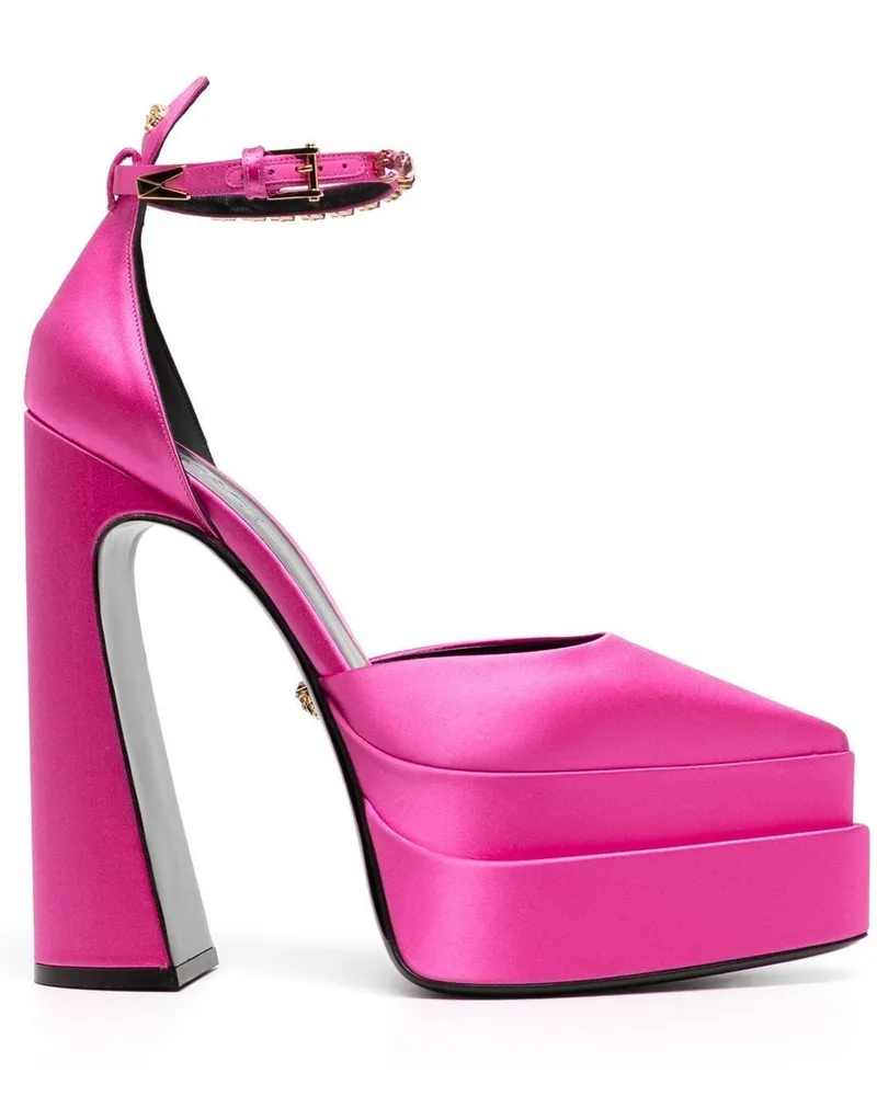 Versace Mary Janes mit Plateau 170mm - Rosa Rosa