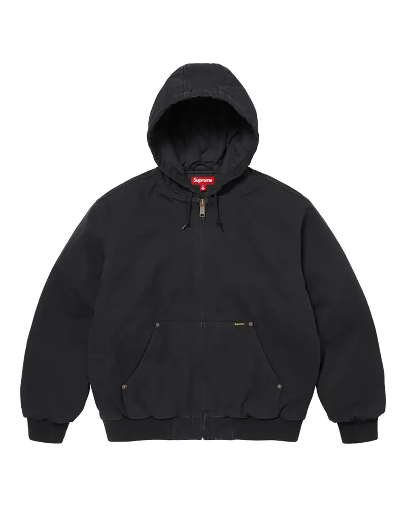 Supreme Being The Misfits skull-patch hoodie - Black Black