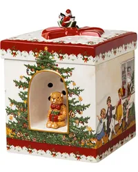 Villeroy & Boch Porzellanbox mit Weihnachtsspielzeug Mehrfarbig