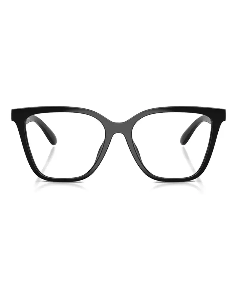 Emporio Armani Brille mit Cat-Eye-Gestell - Schwarz Schwarz