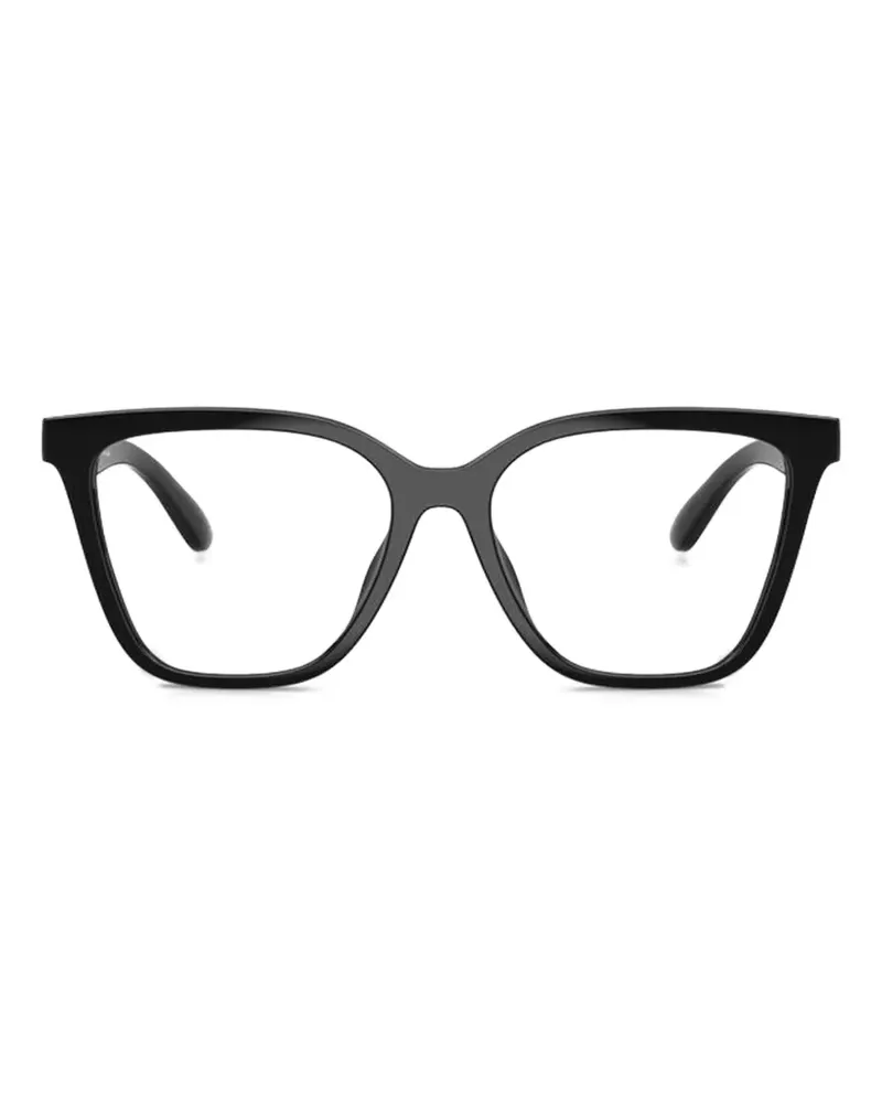 Emporio Armani Brille mit Cat-Eye-Gestell - Schwarz Schwarz