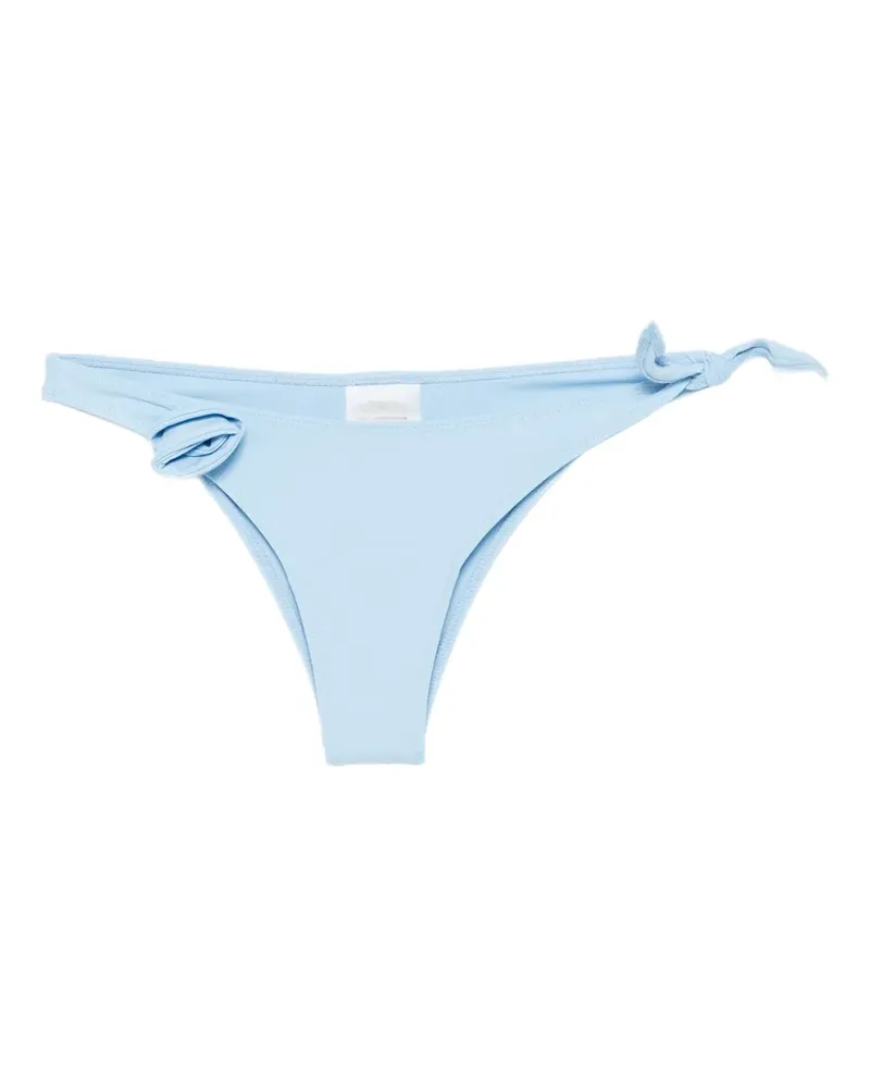 COPERNI flower-detail tie-side bikini bottoms - Blau Blau