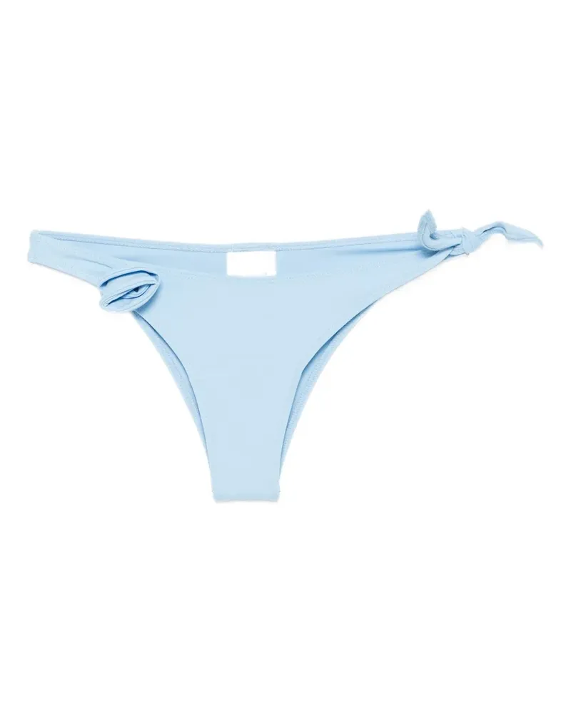 COPERNI flower-detail tie-side bikini bottoms - Blau Blau