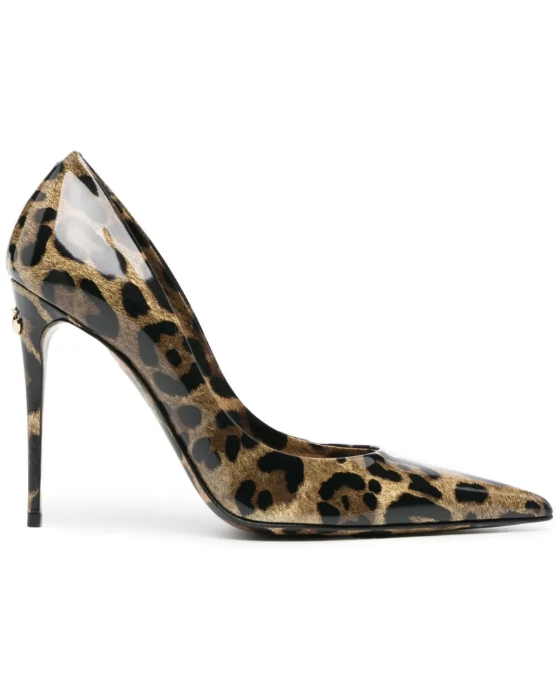 Dolce & Gabbana x Kim Icon Pumps 110mm - Braun Braun