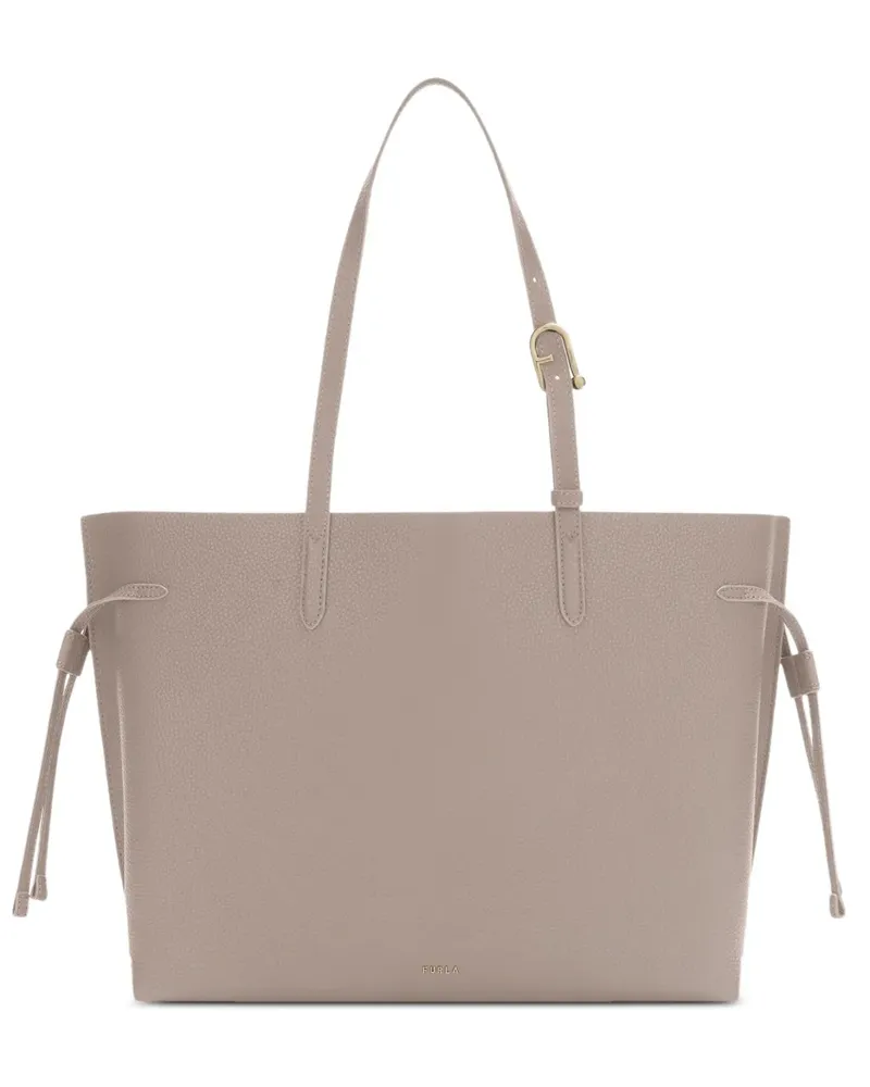 Furla large Ava tote bag - Nude Nude
