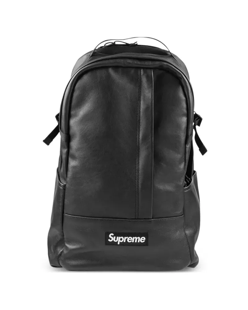 Supreme Being Rucksack aus Leder - Schwarz Schwarz