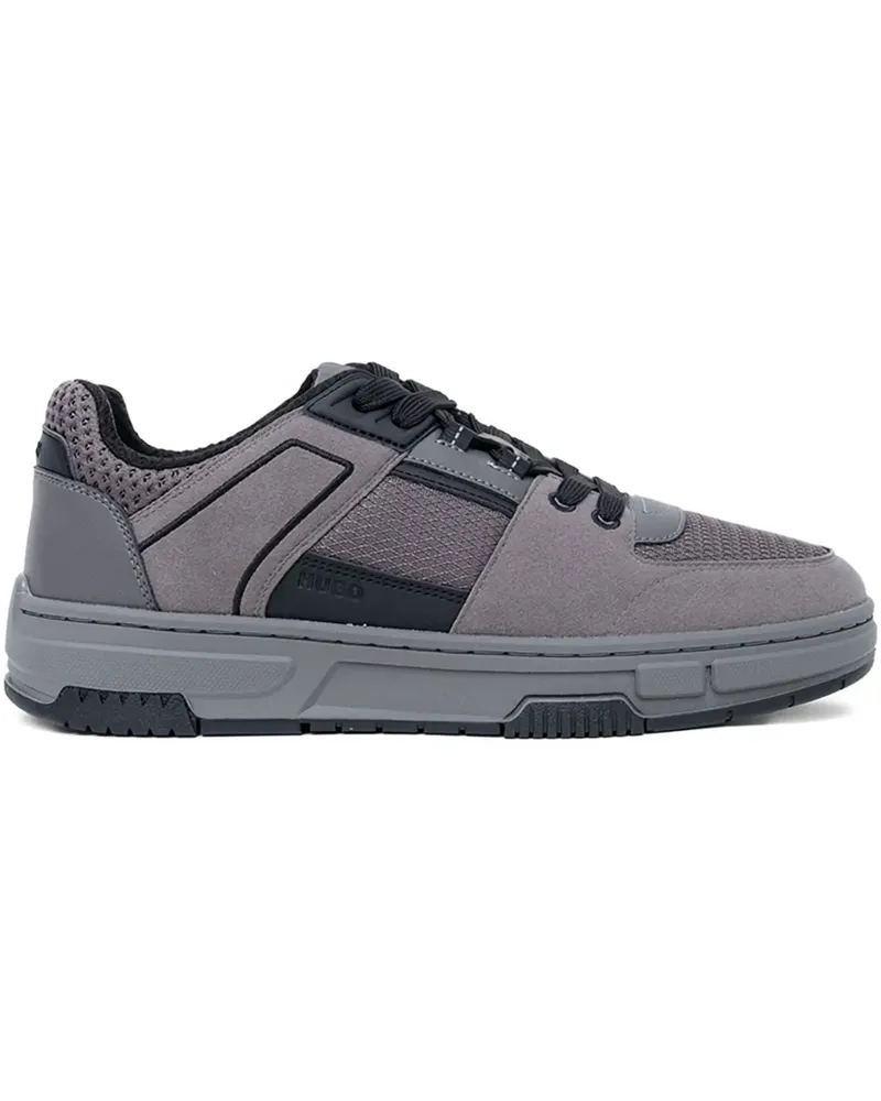 HUGO BOSS Sneakers mit Einsätzen - Grau Grau