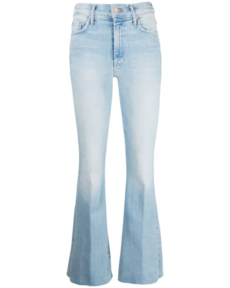 Mother Jeans mit geradem Bein - Blau Blau