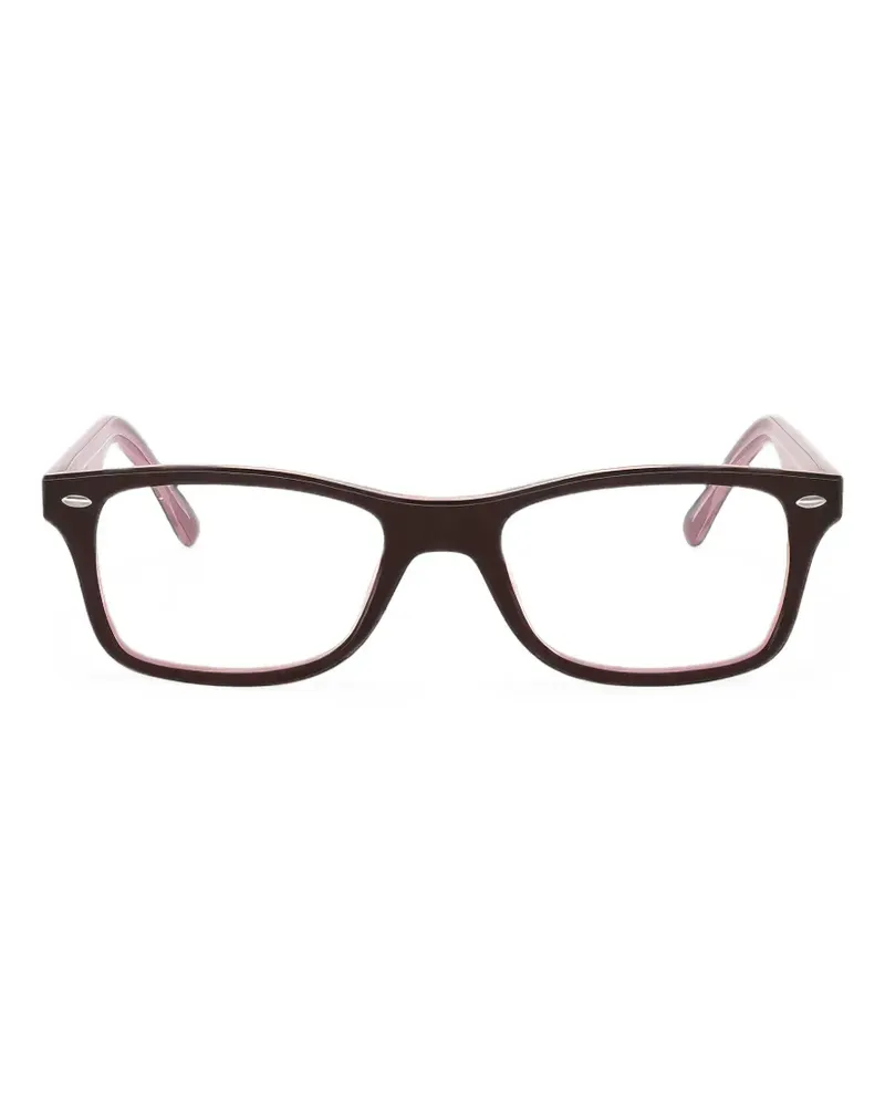 Ray Ban rectangle-frame glasses - Braun Braun
