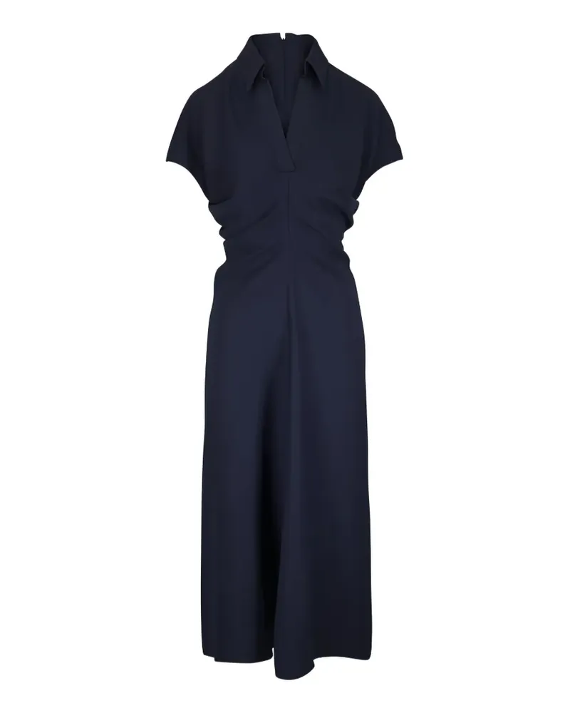 Brunello Cucinelli Gerafftes Kleid - Blau Blau