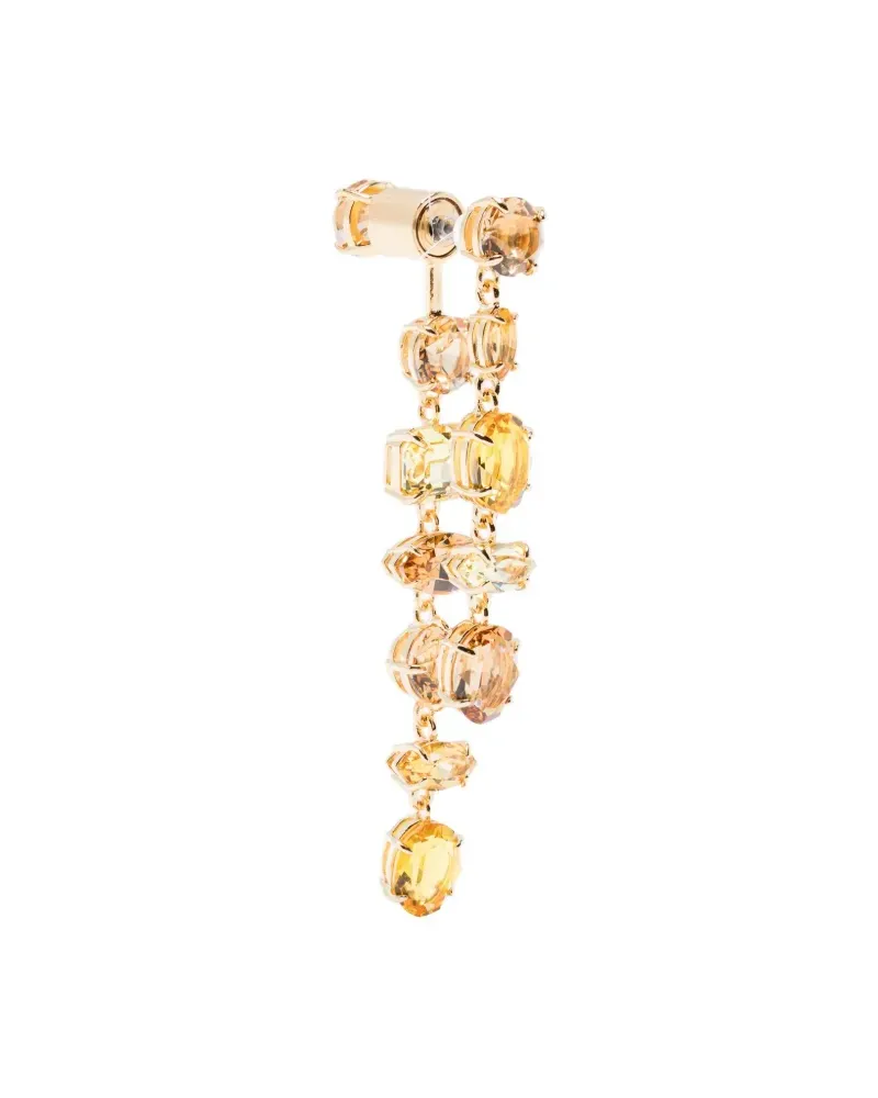 Swarovski Gema Hängeohrringe - Gold Gold