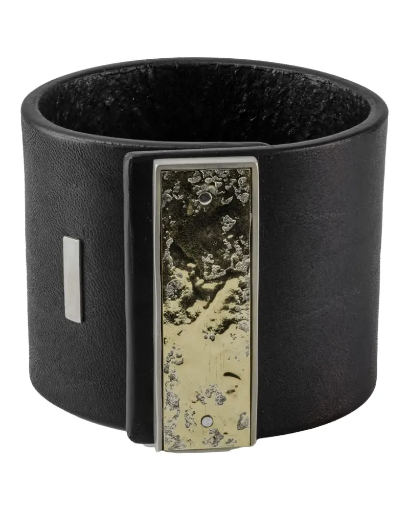 Parts Of Four Armband aus Leder - Schwarz Schwarz